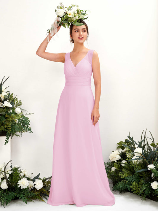 Karen Candy Pink Sleeveless Maxi Dress