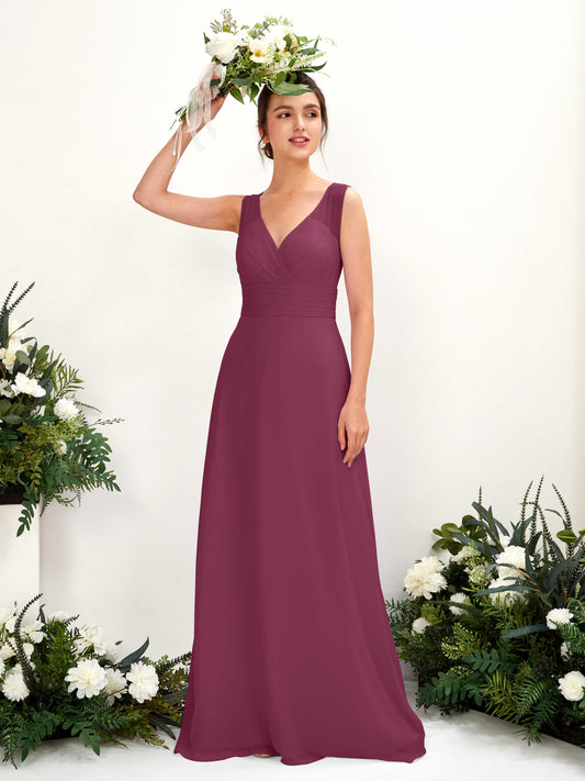 Karen Chianti Sleeveless Maxi Dress