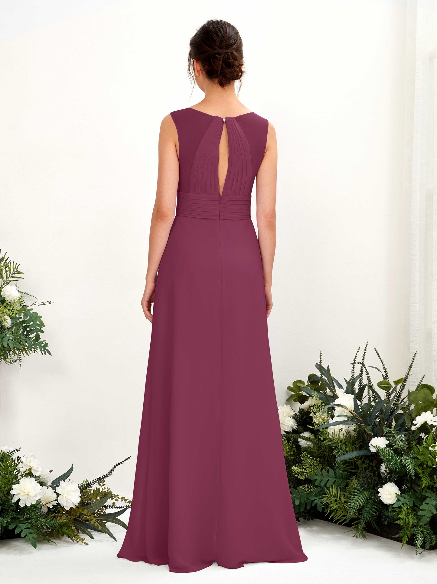 Karen Chianti Sleeveless Maxi Dress