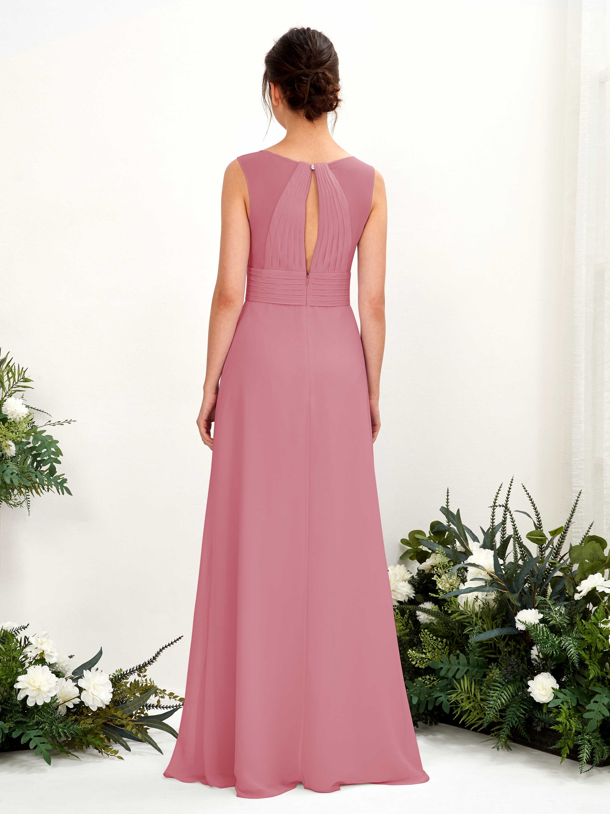 Karen Desert Rose Sleeveless Maxi Dress