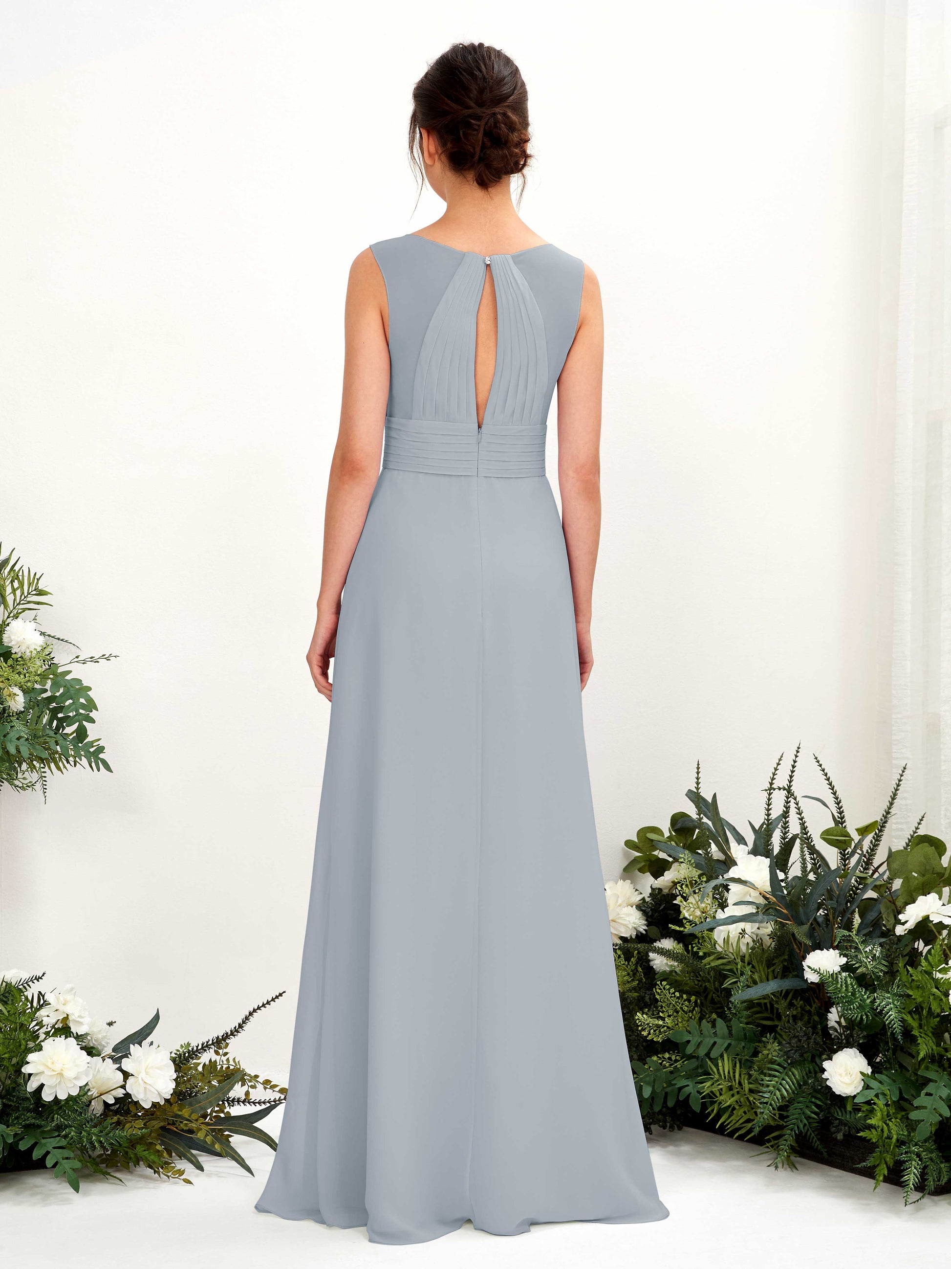 Karen Dusty Blue-Upgrade Sleeveless Maxi Dress