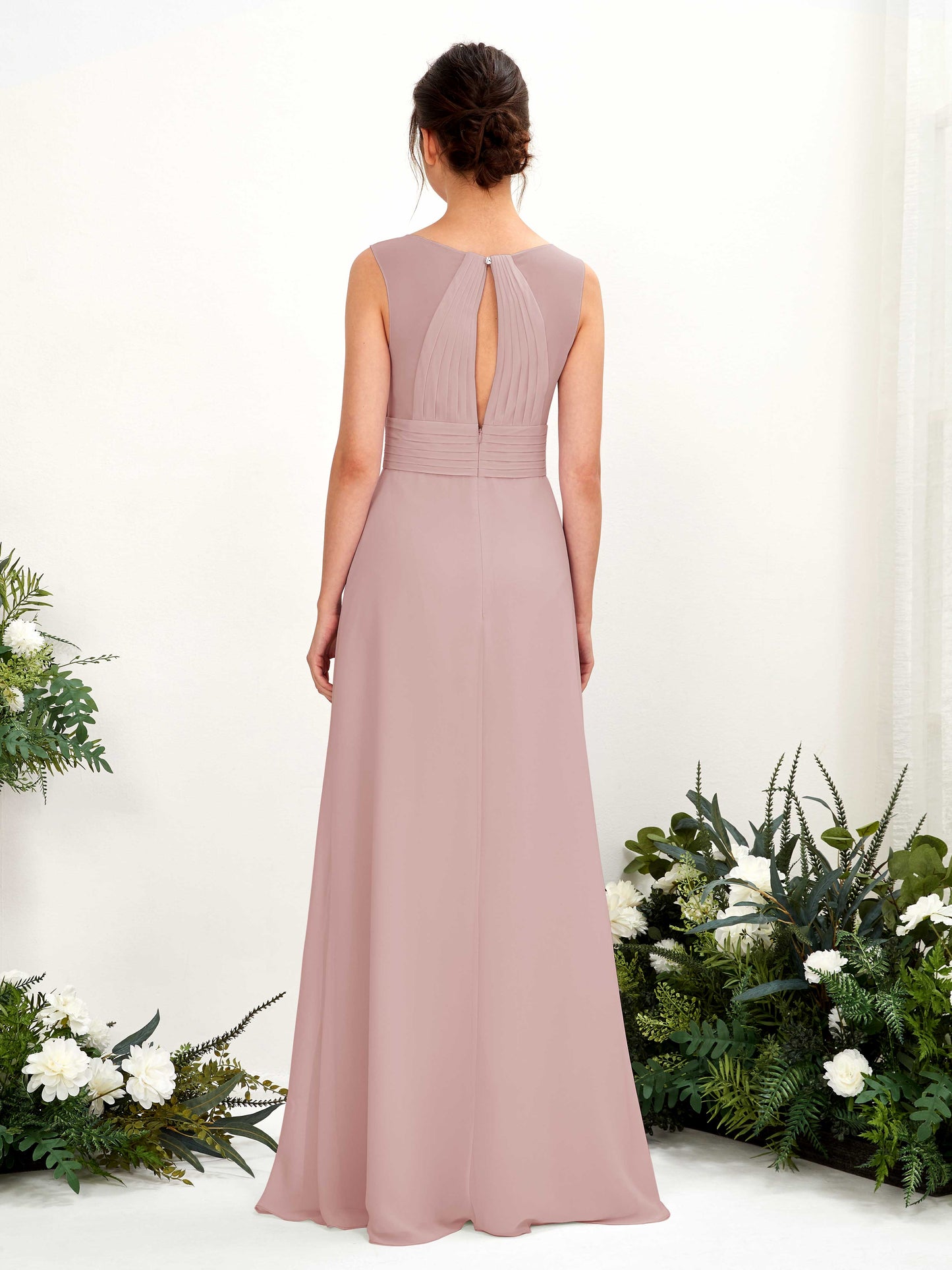 Karen Dusty Rose Sleeveless Maxi Dress