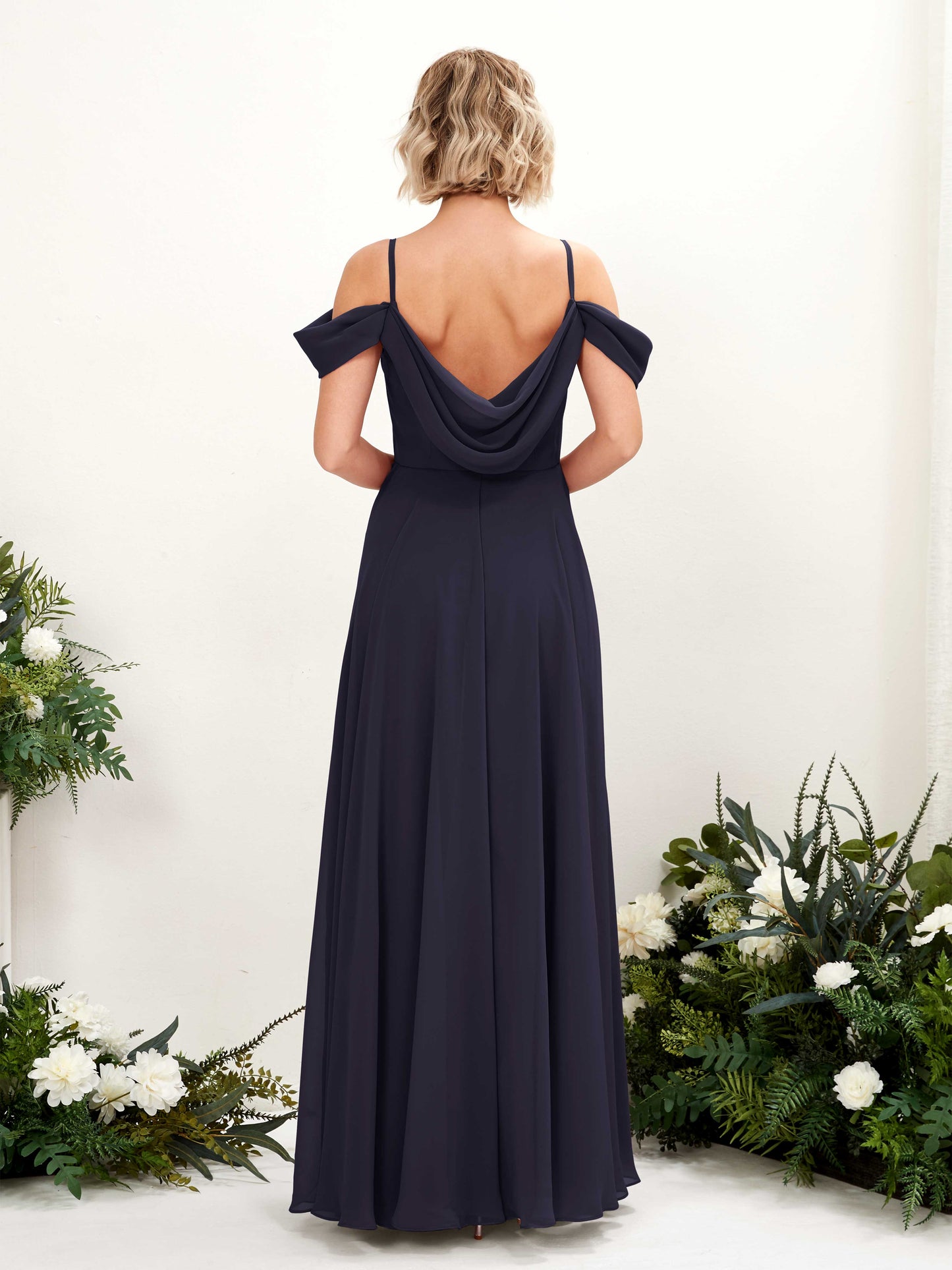 Kauku Dark Navy Sleeveless Maxi Dress