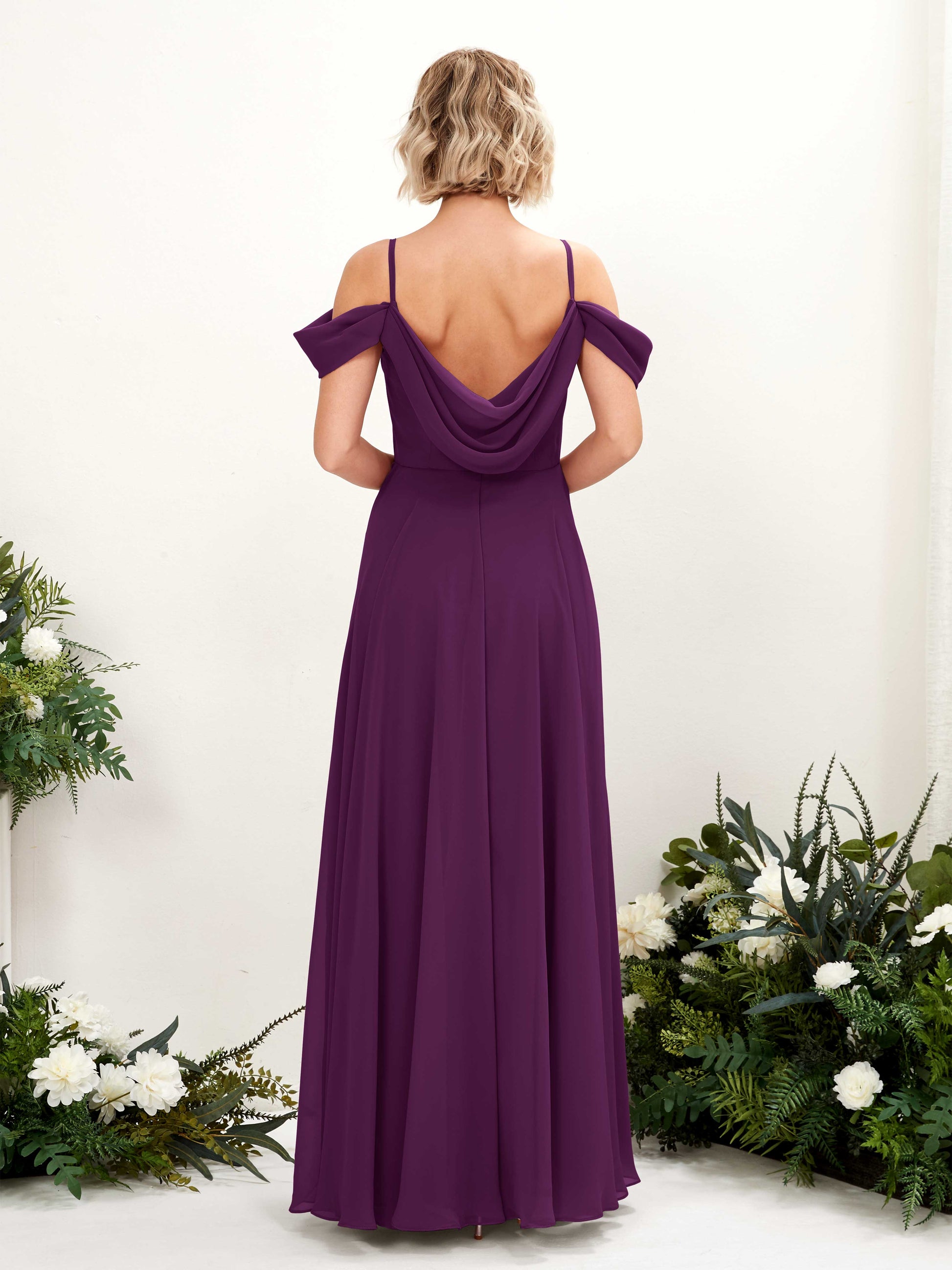 Kauku Grape Sleeveless Maxi Dress