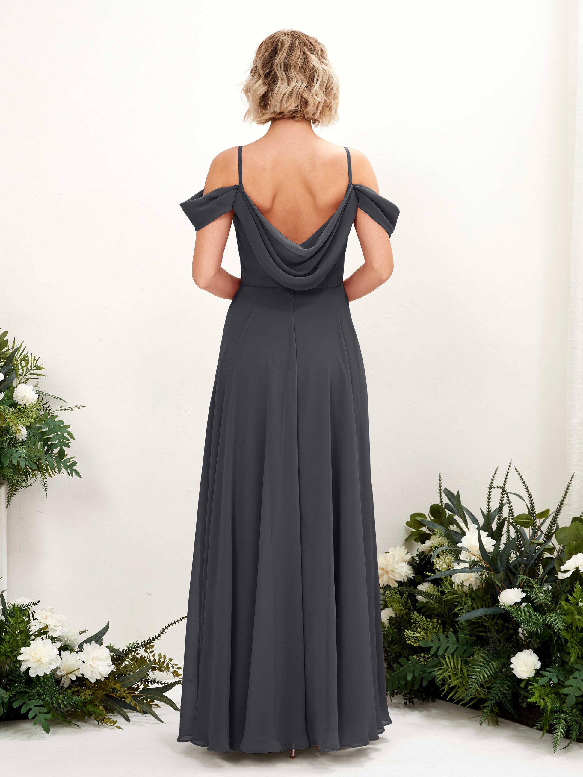 Kauku Pewter Sleeveless Maxi Dress