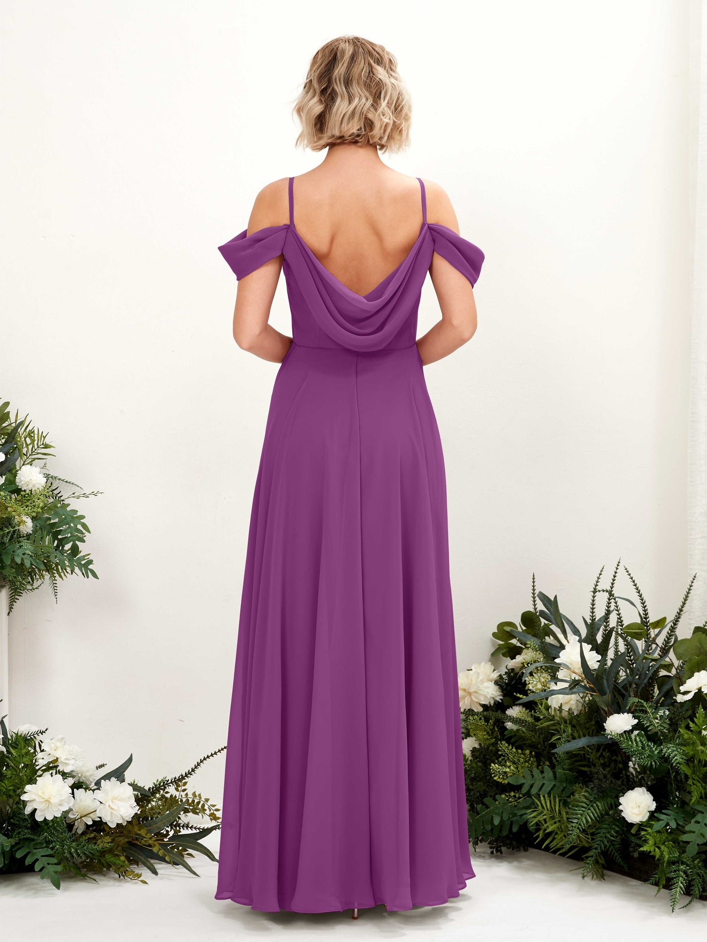 Kauku Purple Sleeveless Maxi Dress