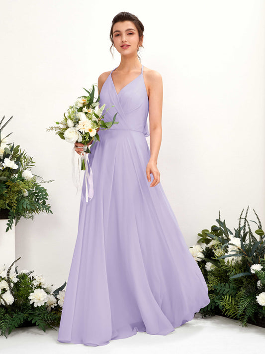 Launo Lilac Sleeveless Maxi Dress