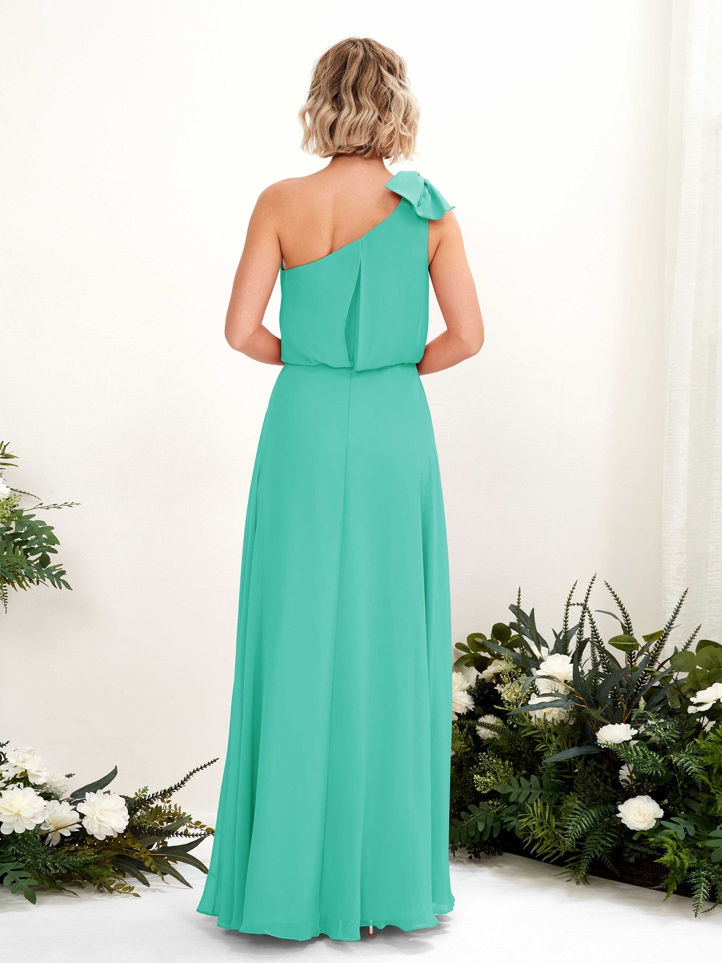 Laurel Tiffany One Shoulder Maxi Dress