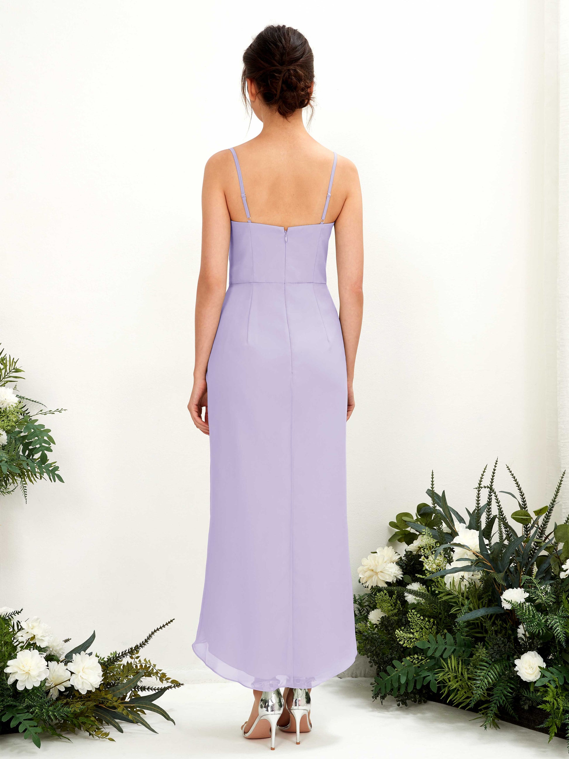 Liliane Lilac Sleeveless Midi Dress