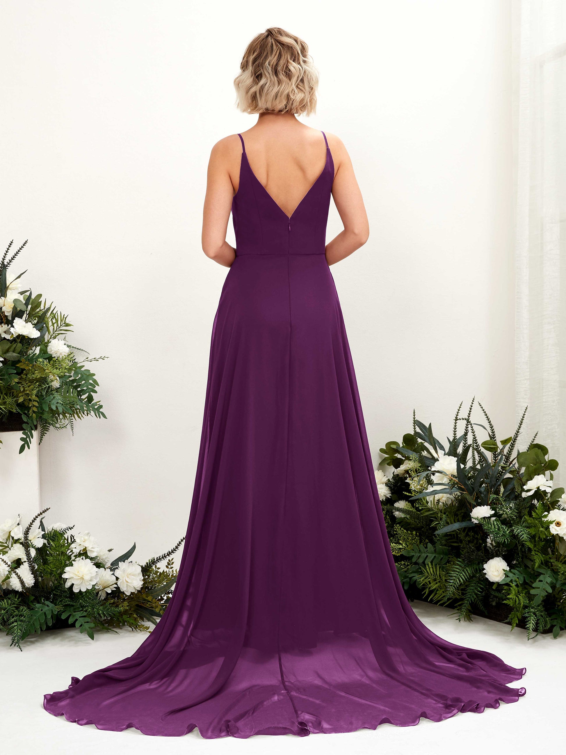 Mana Grape Sleeveless Maxi Dress