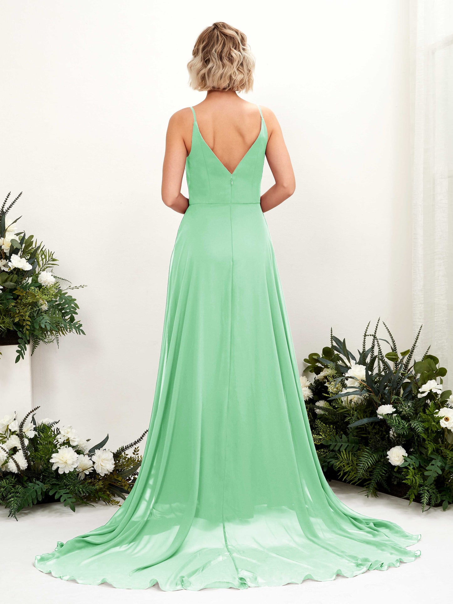 Mana Mint Green Sleeveless Maxi Dress