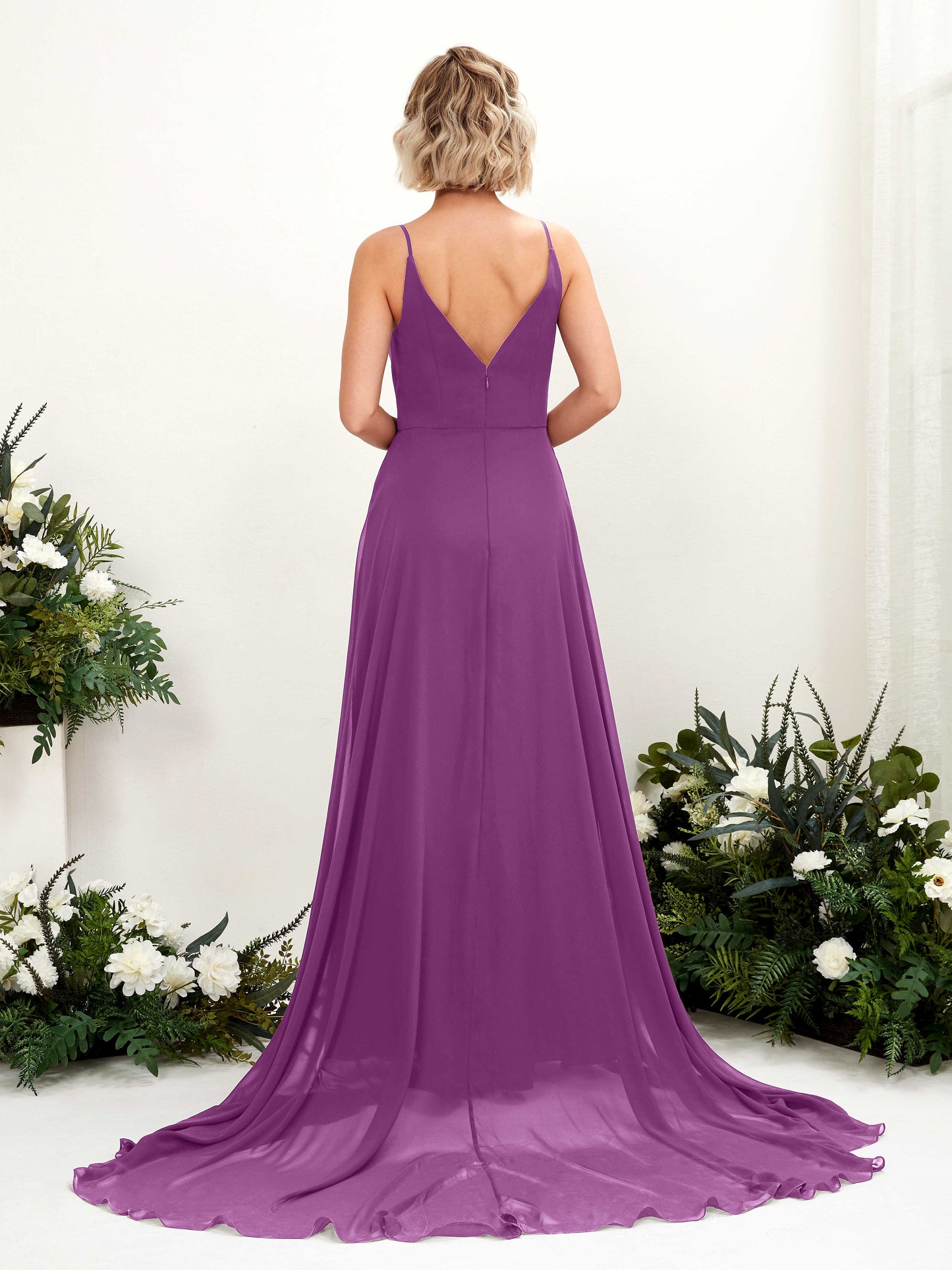 Mana Purple Sleeveless Maxi Dress