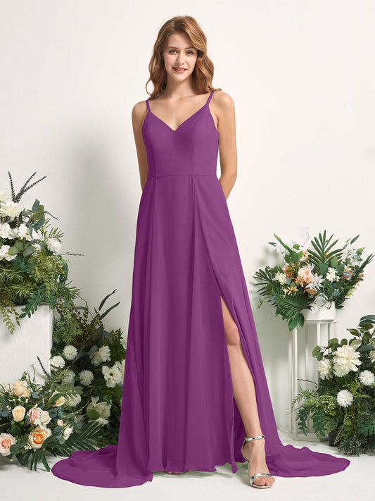 Marcia Purple Sleeveless Maxi Dress