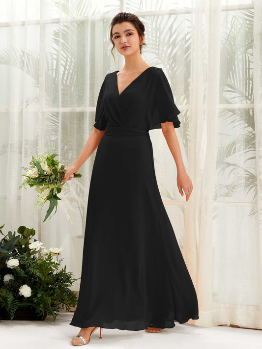 Merta Black Maxi Dress