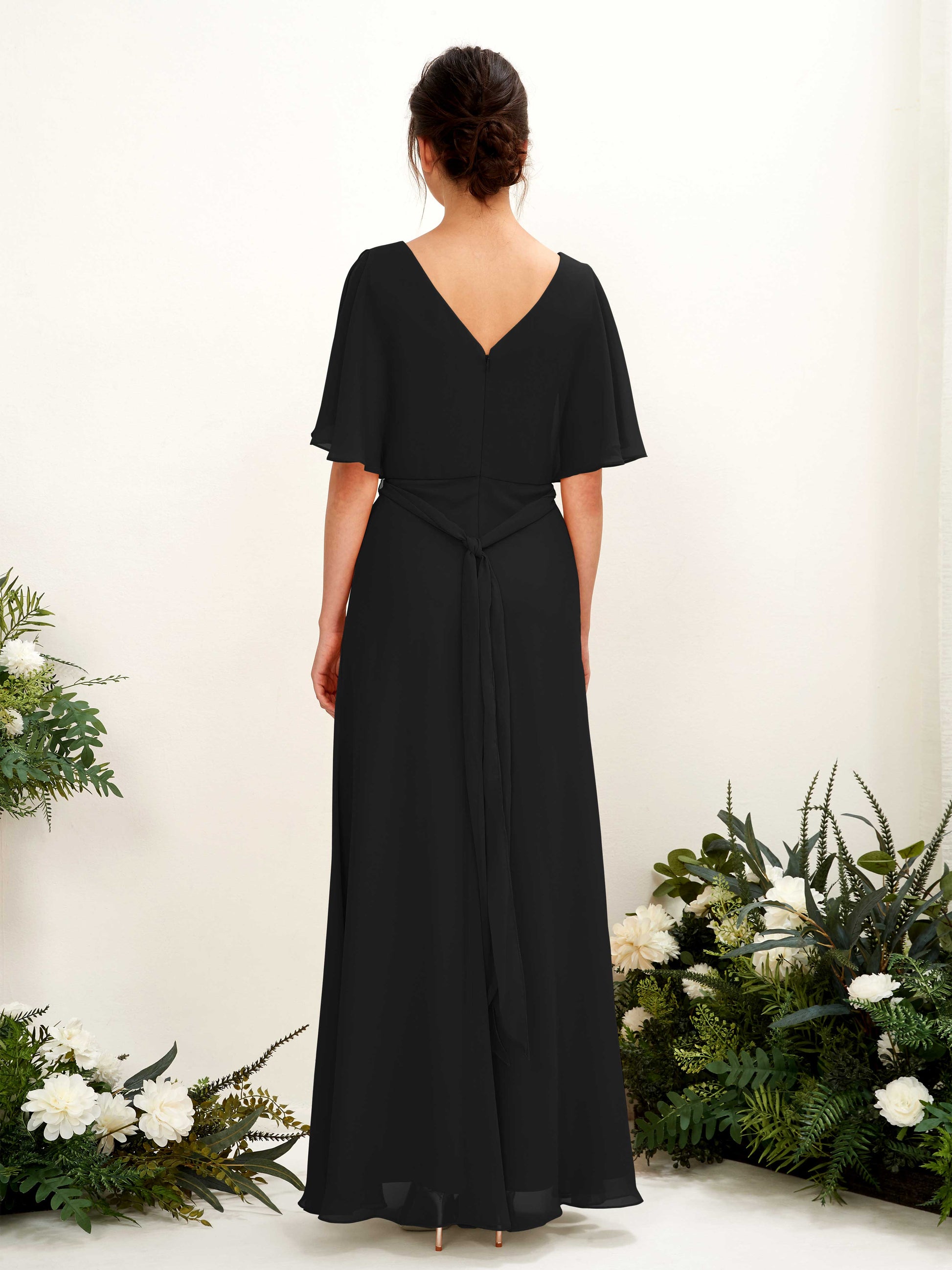 Merta Black Maxi Dress