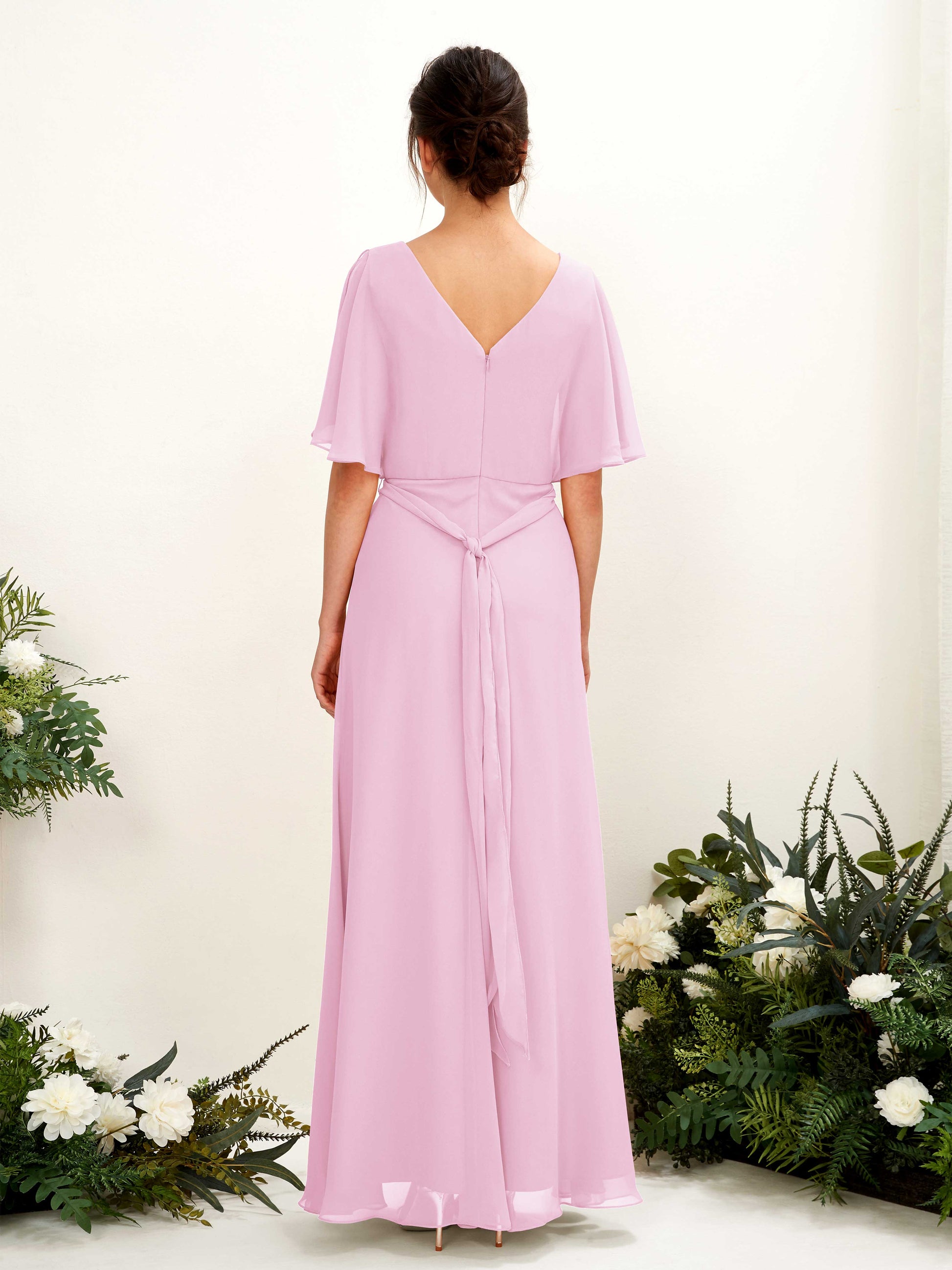 Merta Candy Pink Maxi Dress