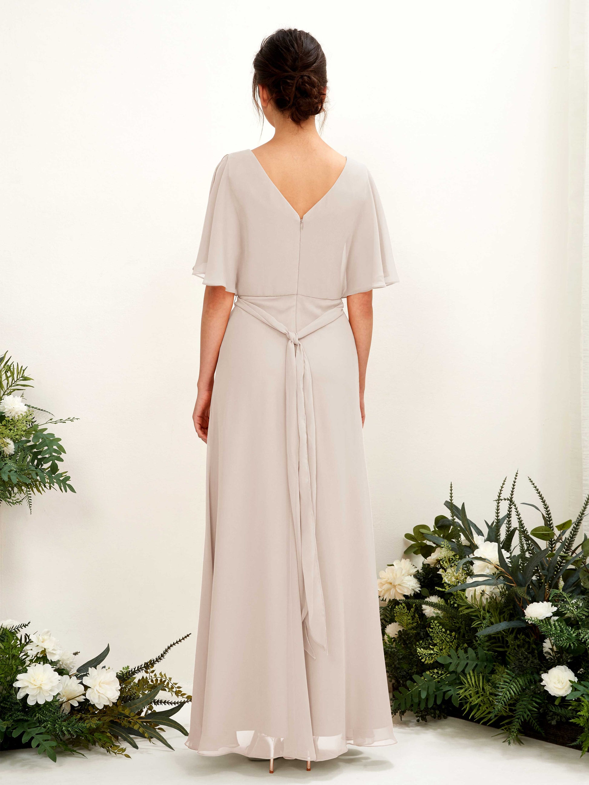 Merta Champagne Maxi Dress