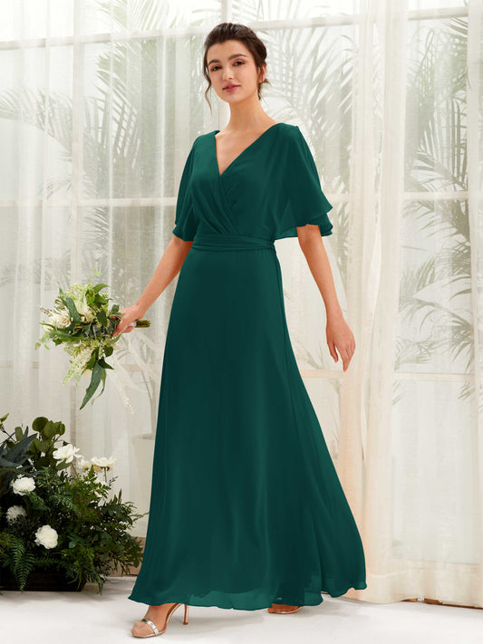 Merta Dark Emerald Maxi Dress