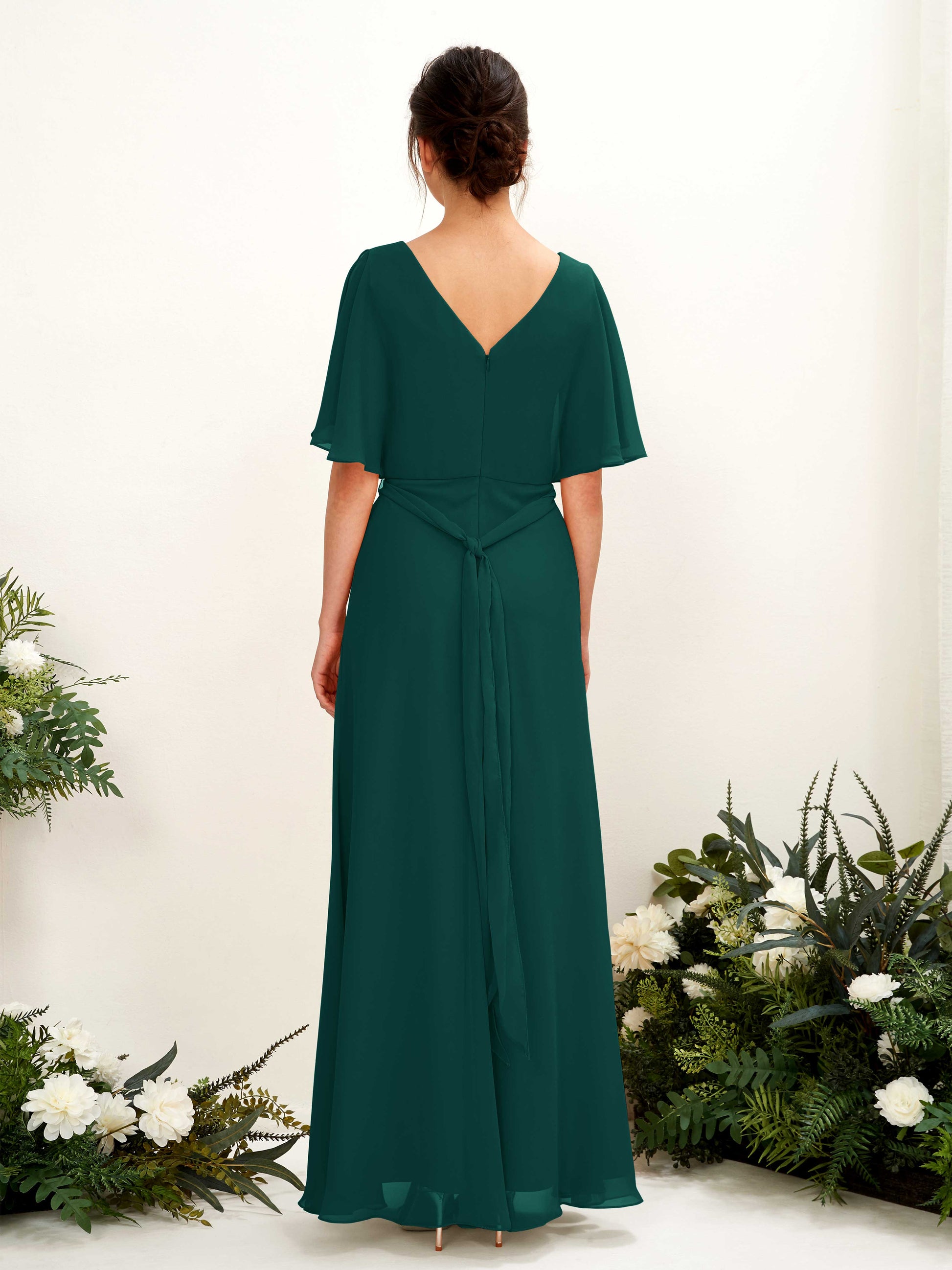 Merta Dark Emerald Maxi Dress