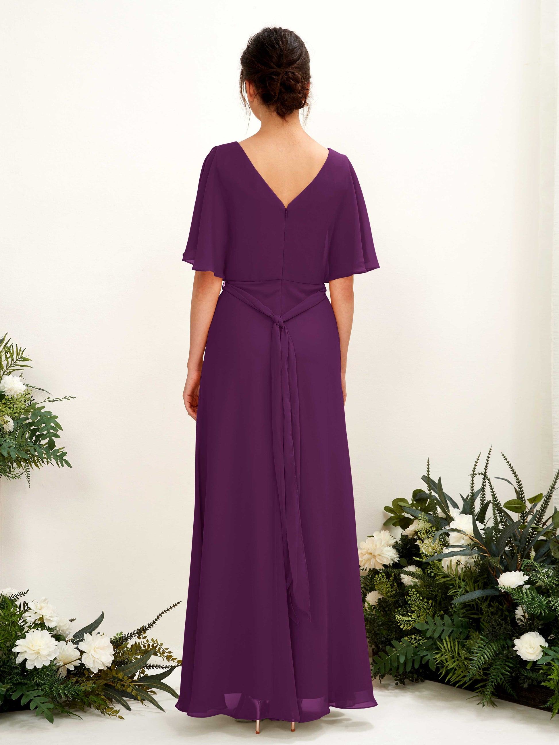 Merta Grape Maxi Dress