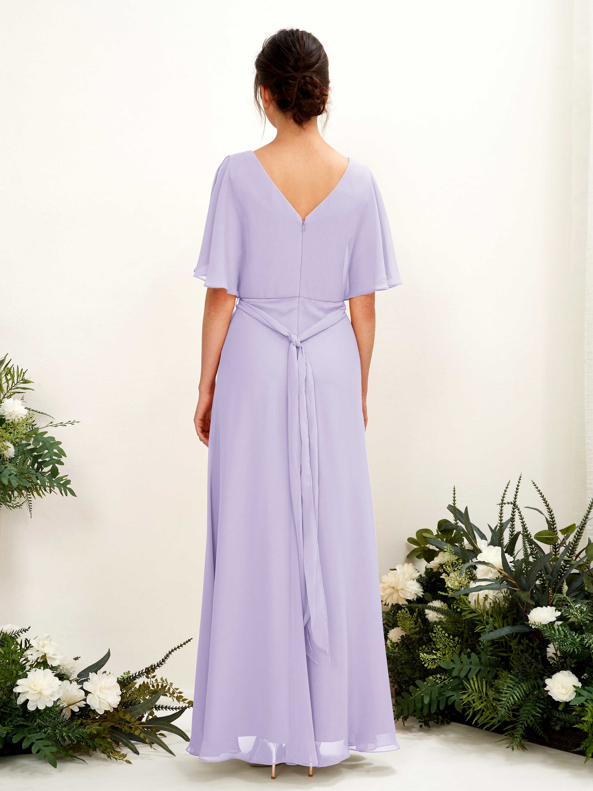 Merta Lilac Maxi Dress