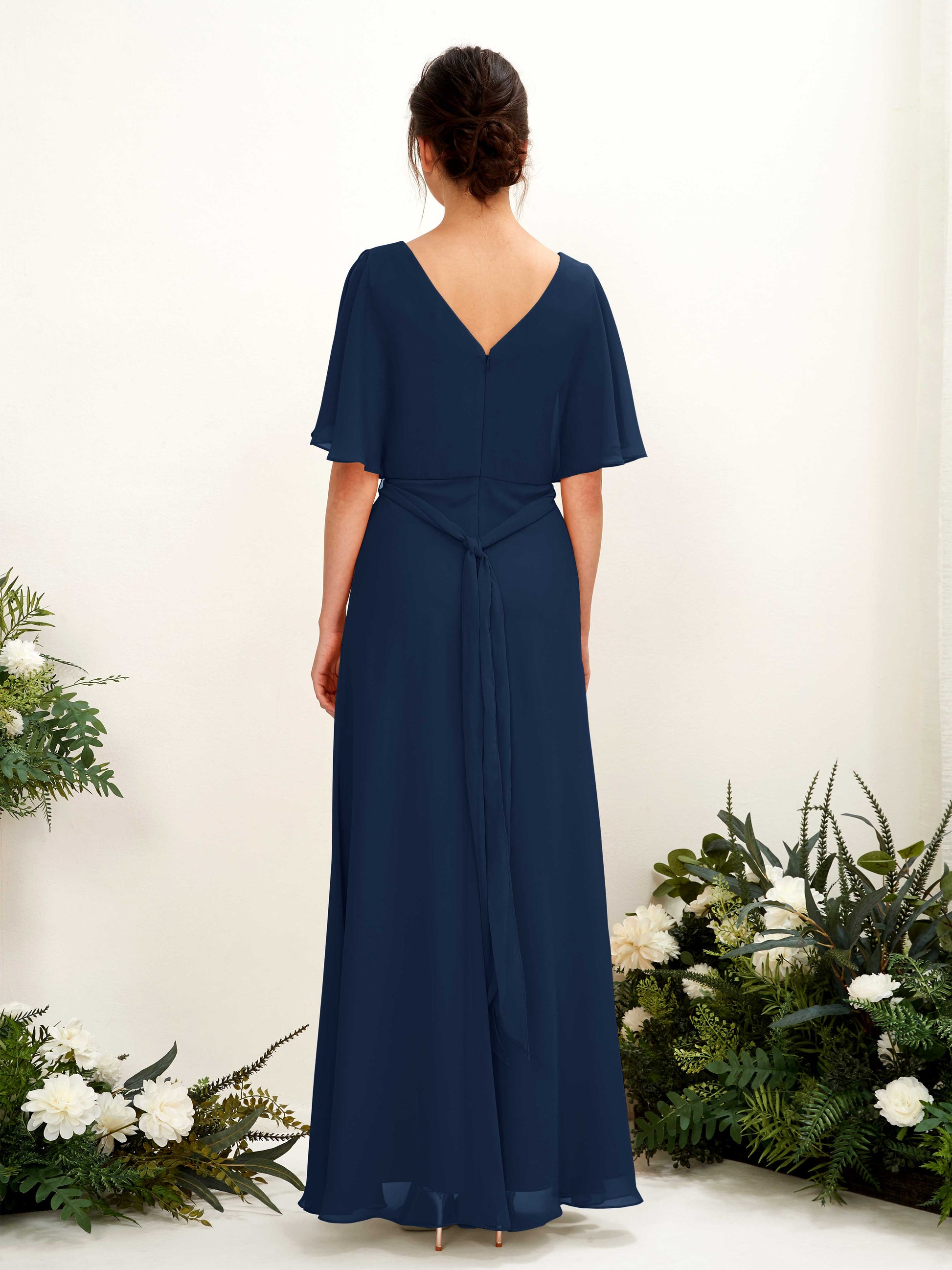 Merta Navy Maxi Dress