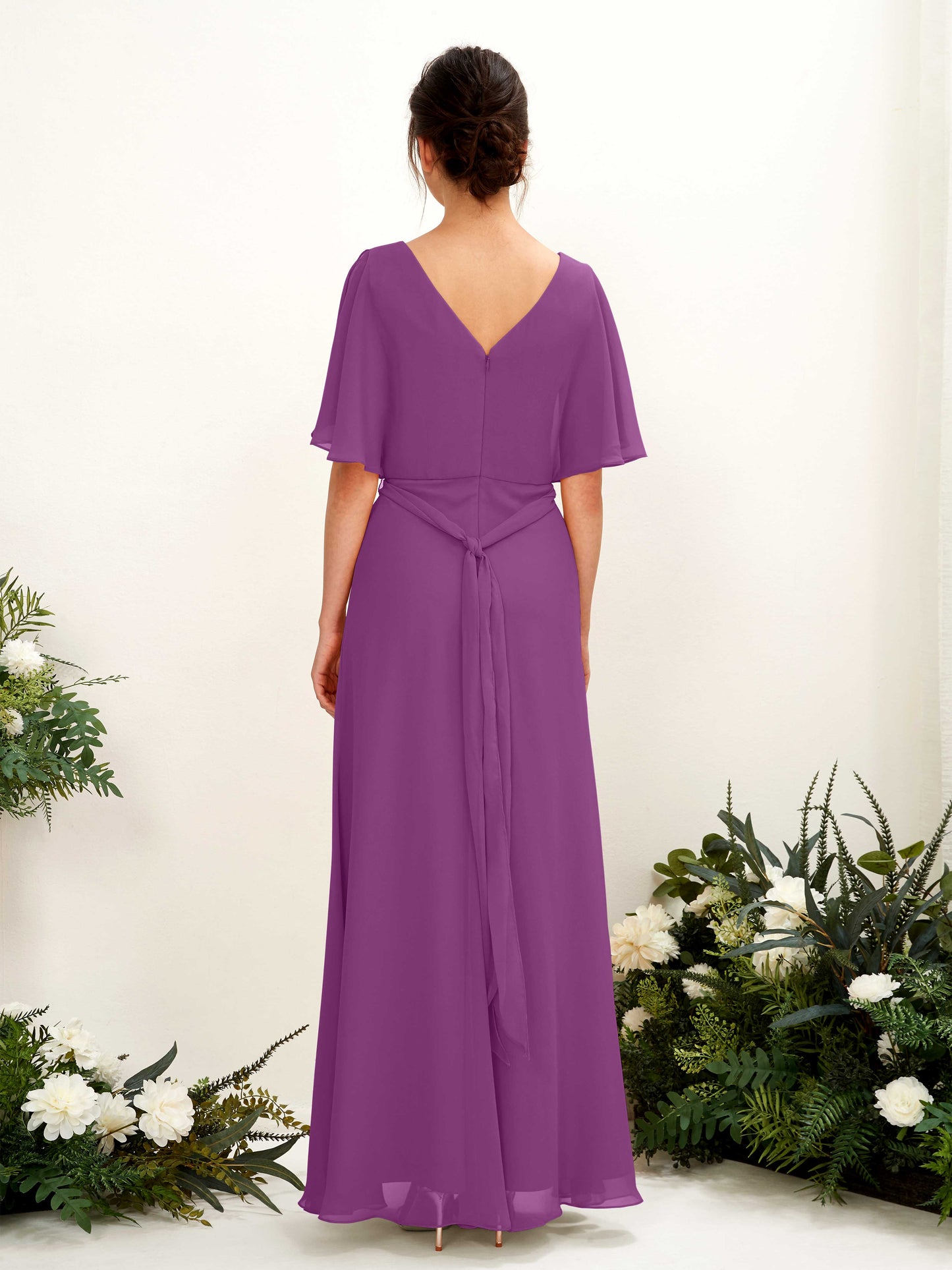 Merta Purple Maxi Dress