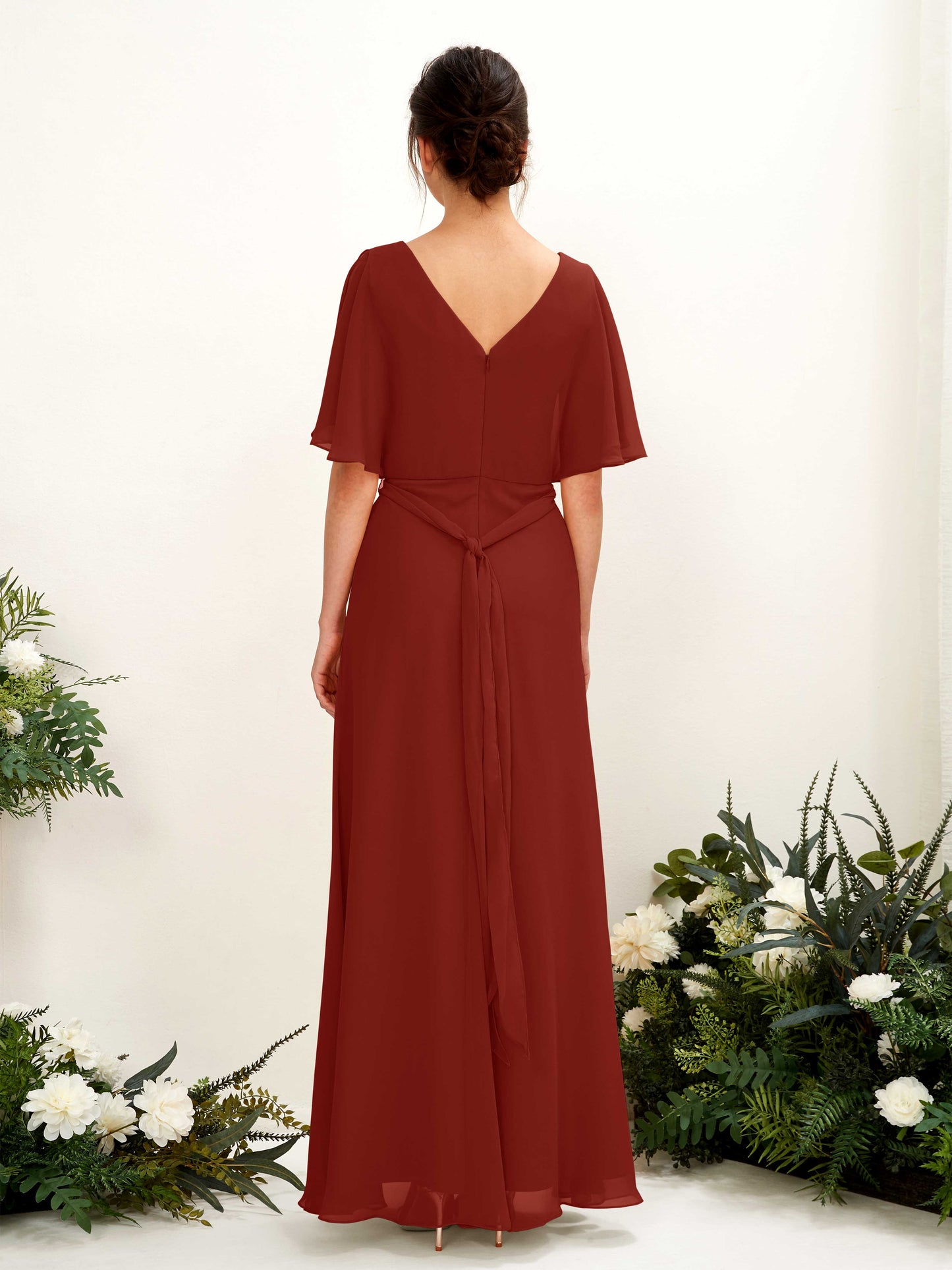 Merta Rust Maxi Dress