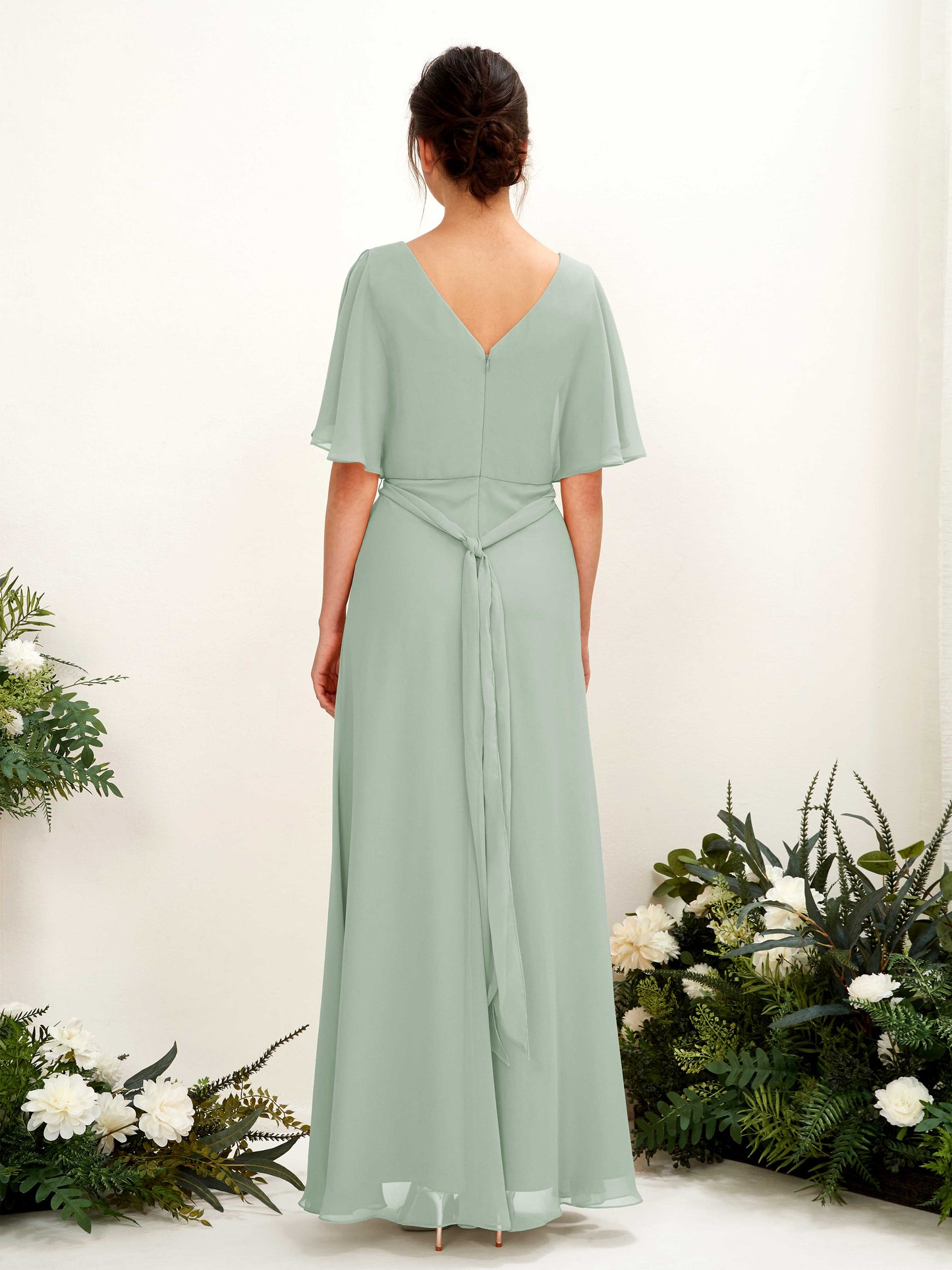 Merta Sage Green Maxi Dress