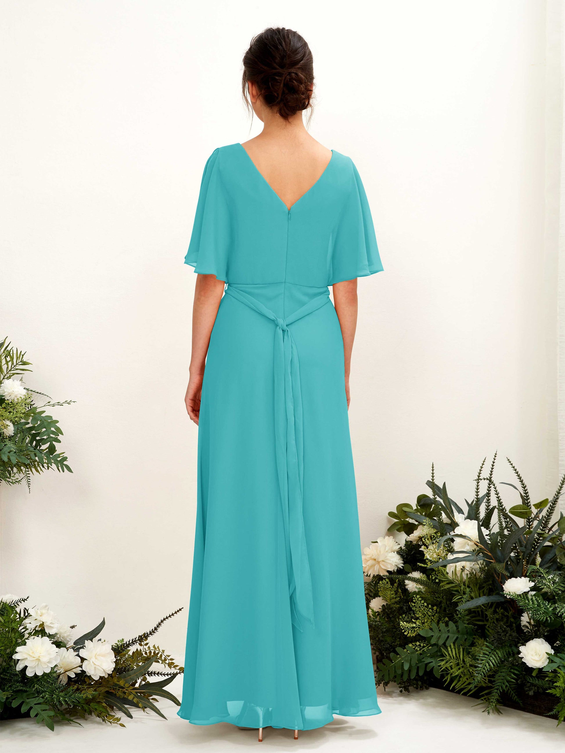 Merta Turquoise Maxi Dress