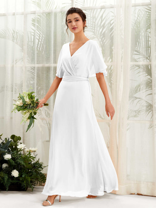 Merta White Maxi Dress