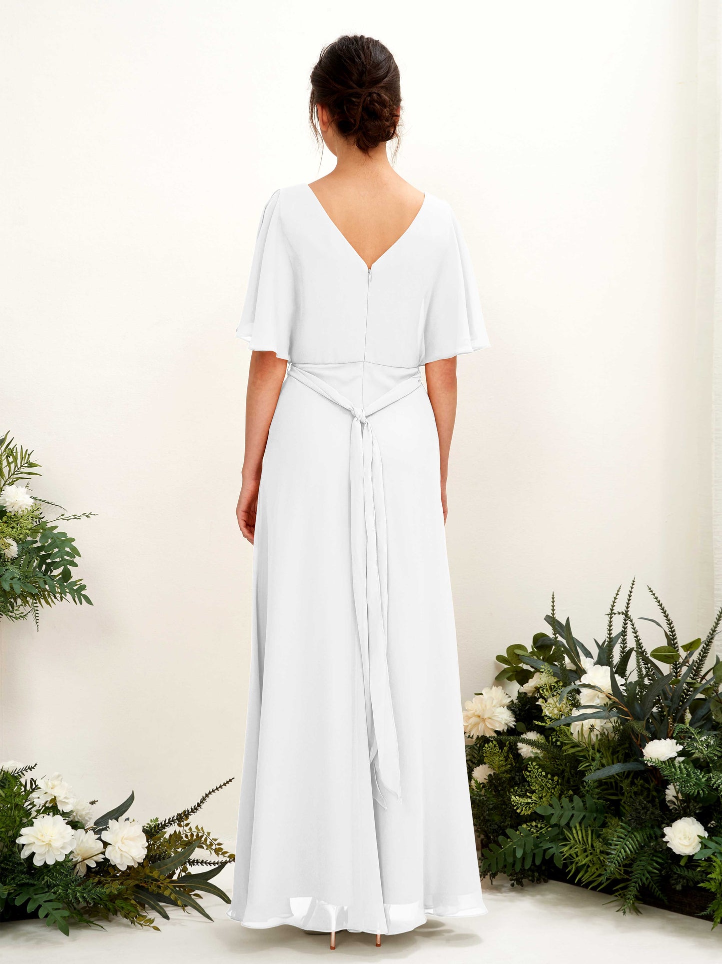 Merta White Maxi Dress