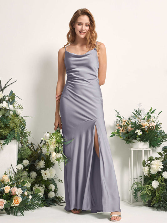 Miranda Purple Haze Satin Sleeveless Maxi Dress