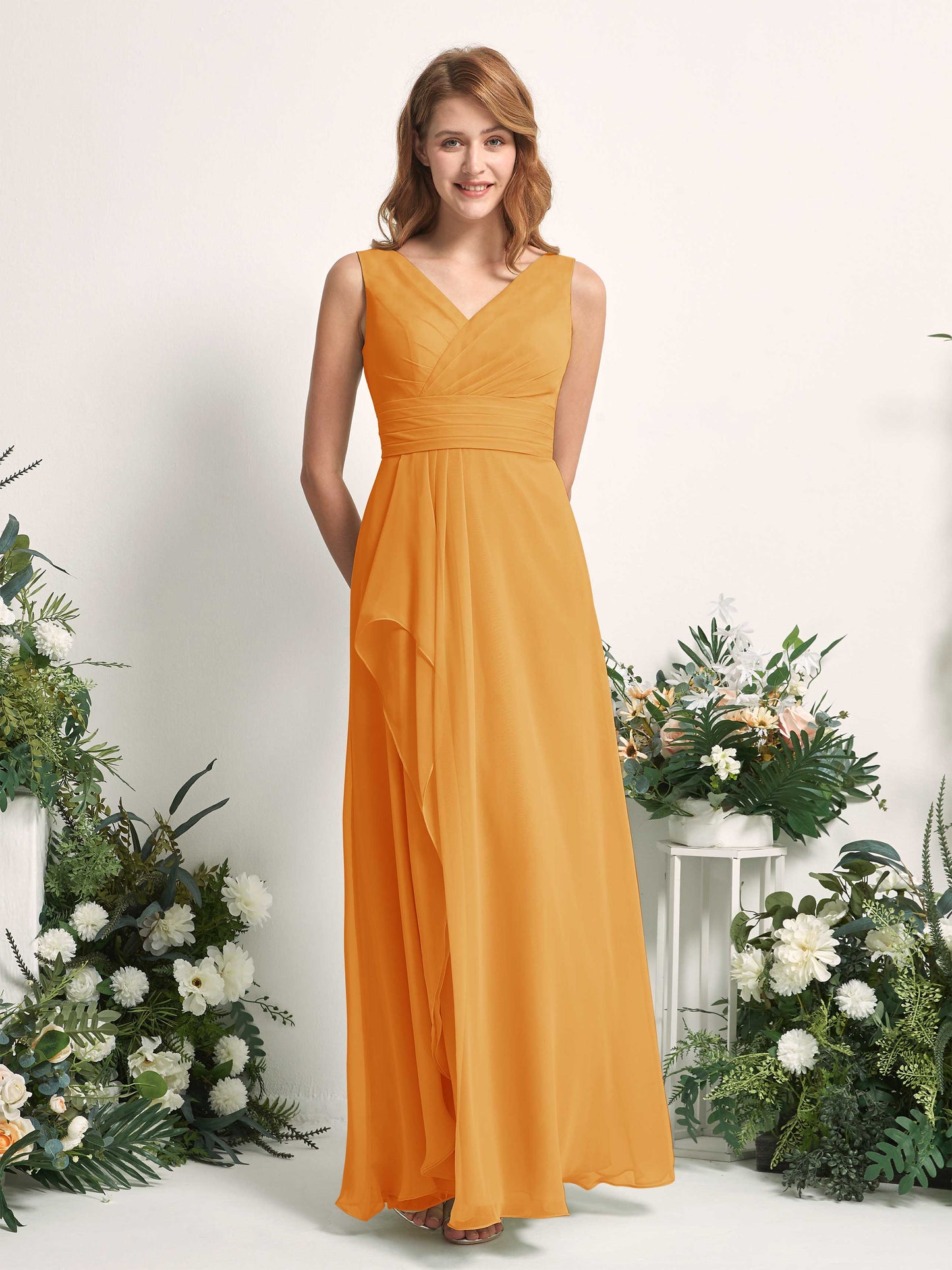 Mollie Mango Sleeveless Maxi Dress