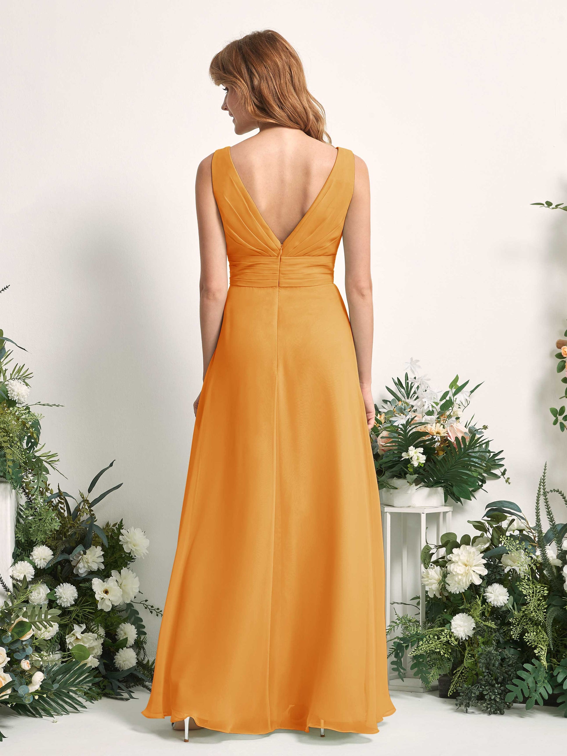 Mollie Mango Sleeveless Maxi Dress