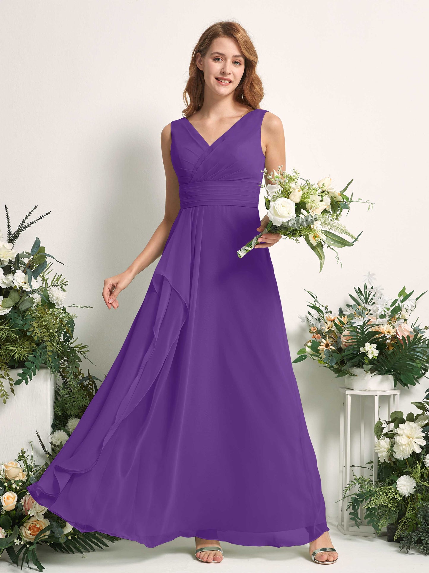 Mollie Regency Sleeveless Maxi Dress