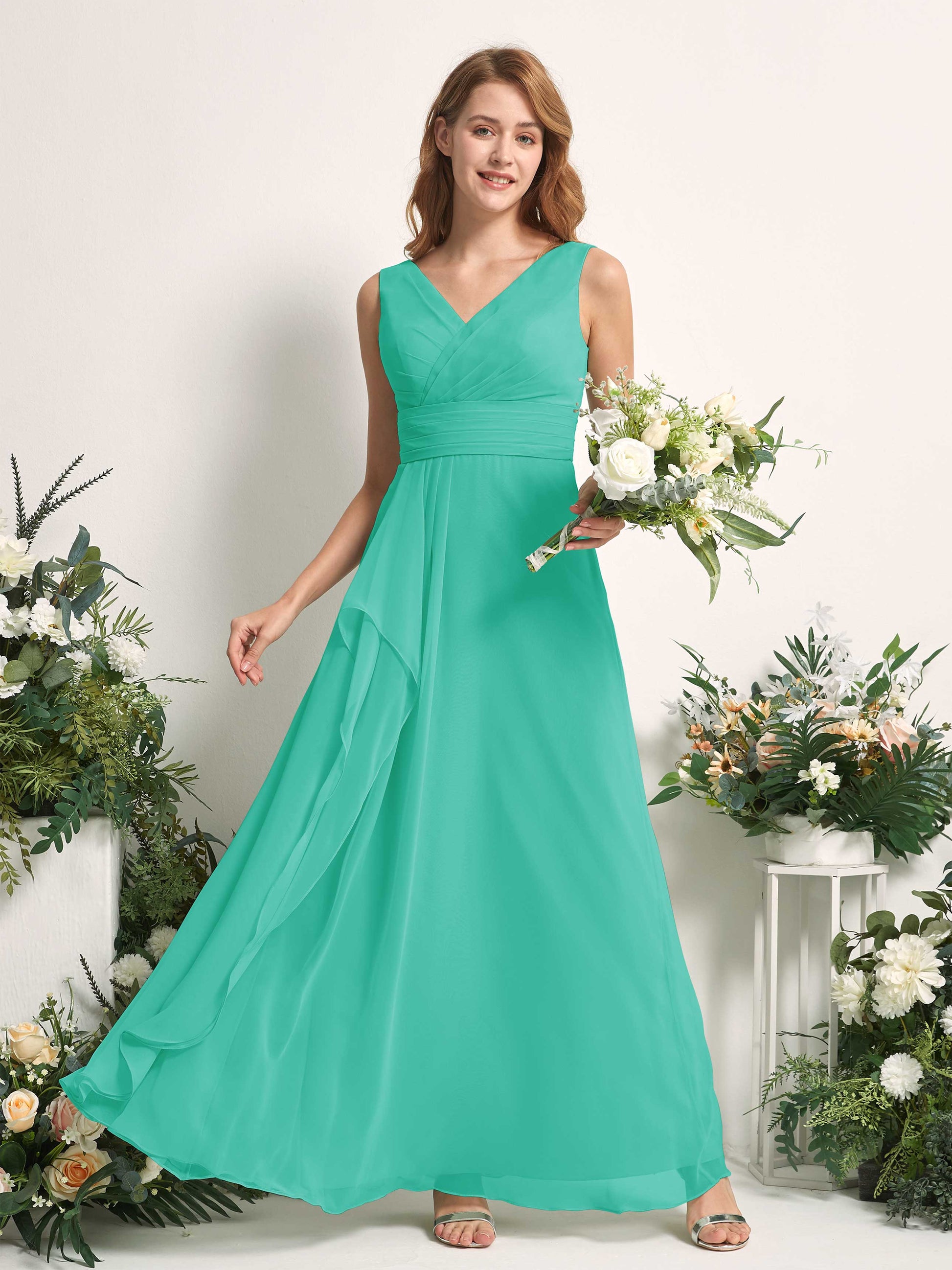 Mollie Tiffany Sleeveless Maxi Dress