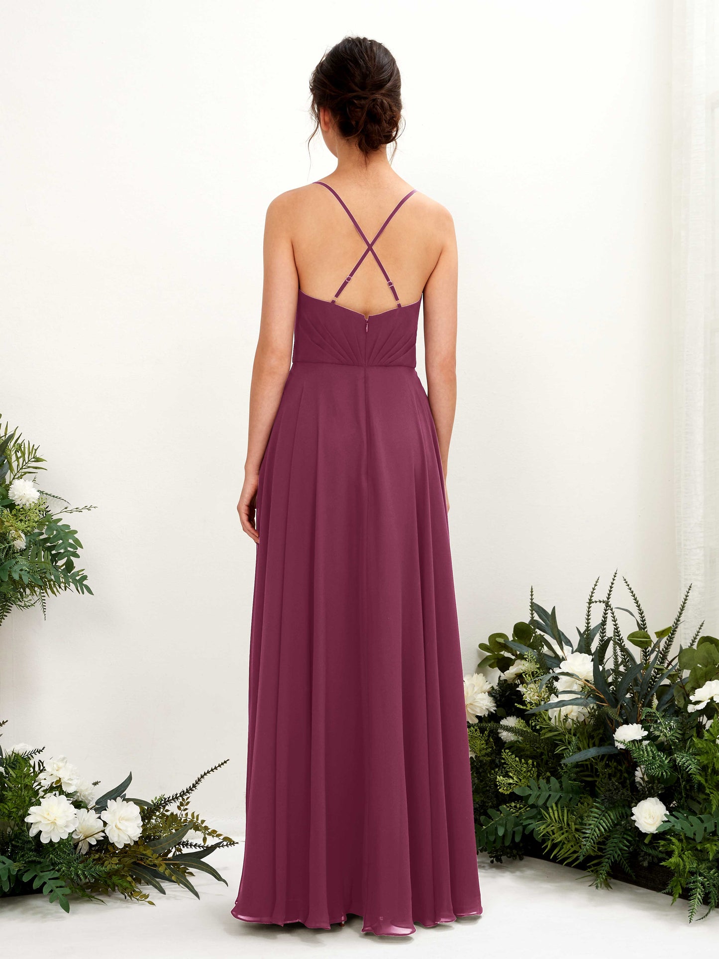 Naura Chianti Sleeveless Maxi Dress