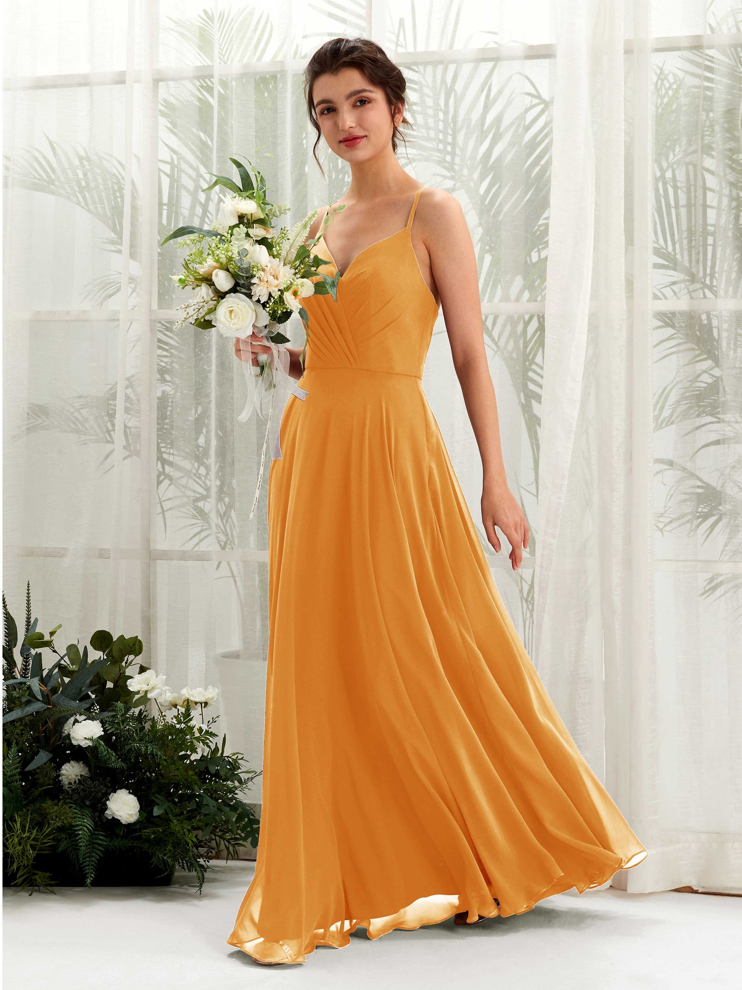 Naura Mango Sleeveless Maxi Dress