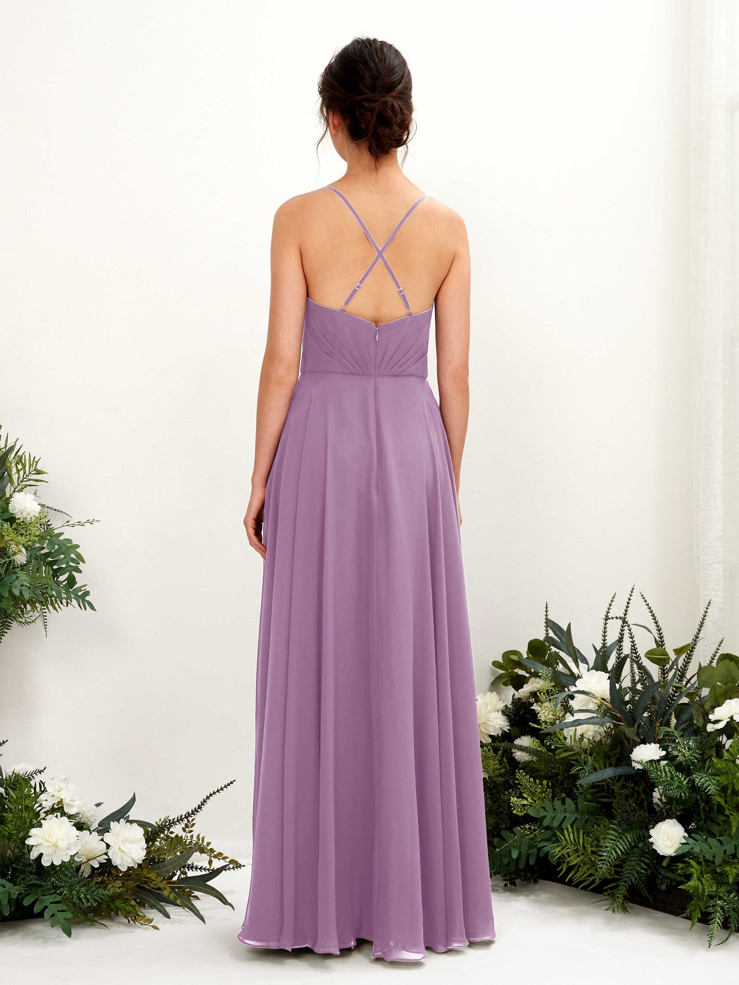 Naura Orchid Mist Sleeveless Maxi Dress