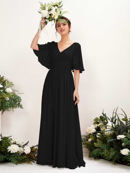 Odette Black Maxi Dress