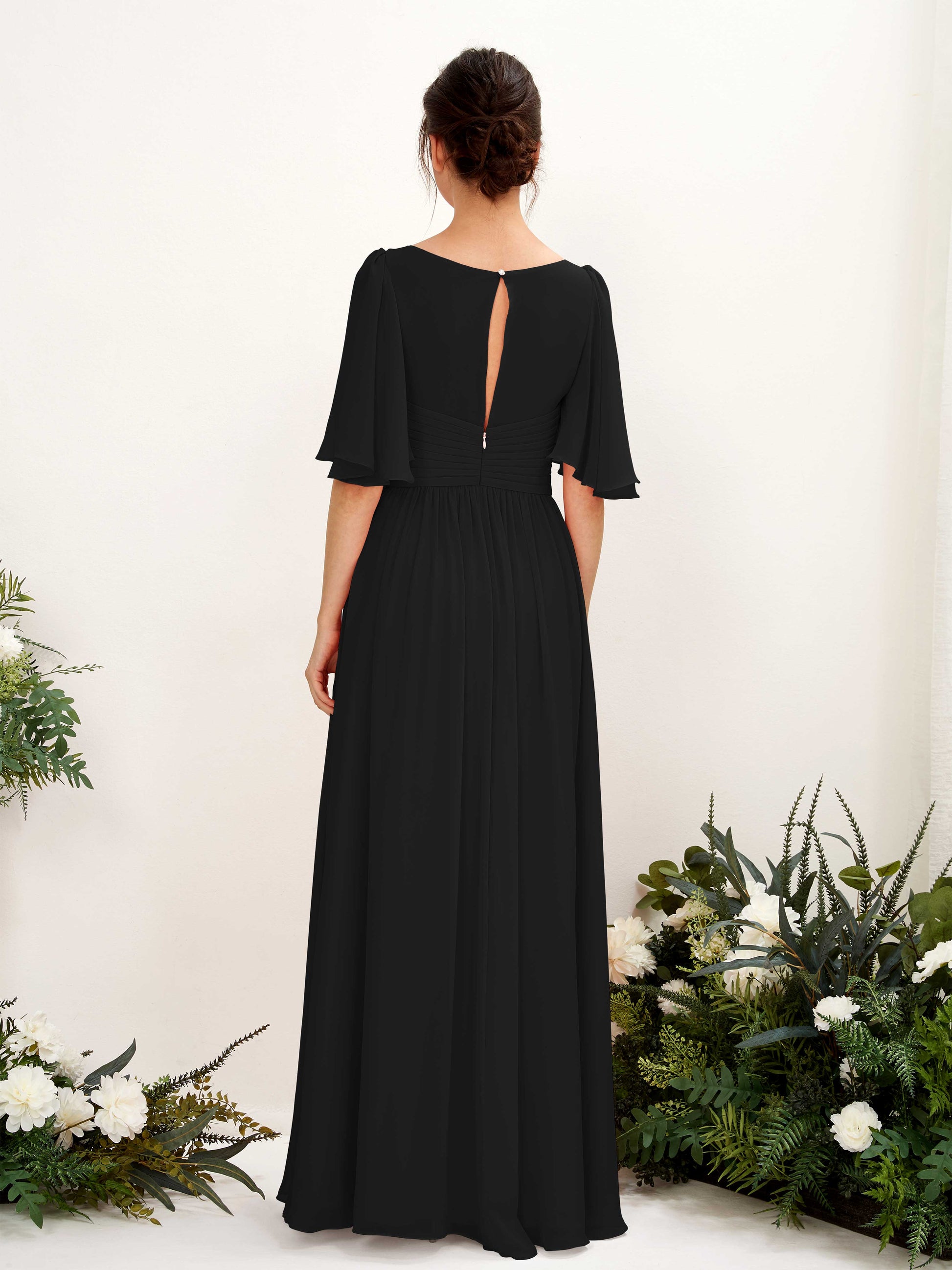 Odette Black Maxi Dress