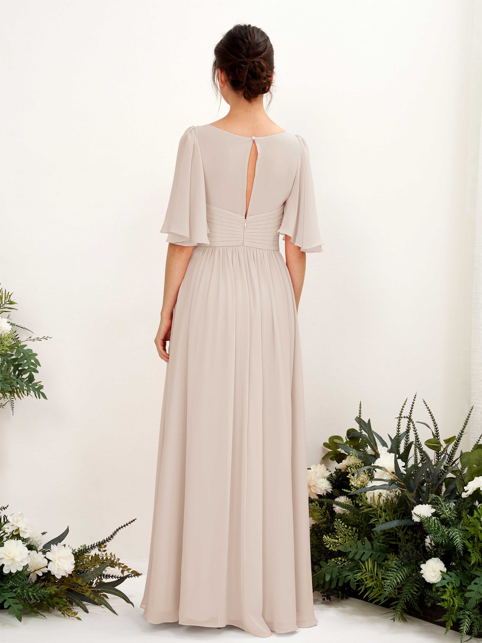 Odette Champagne Maxi Dress