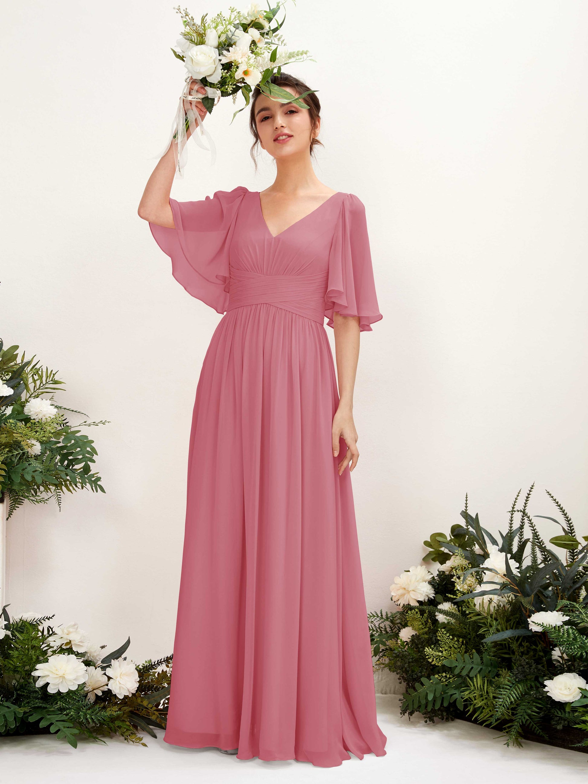 Odette Desert Rose Maxi Dress