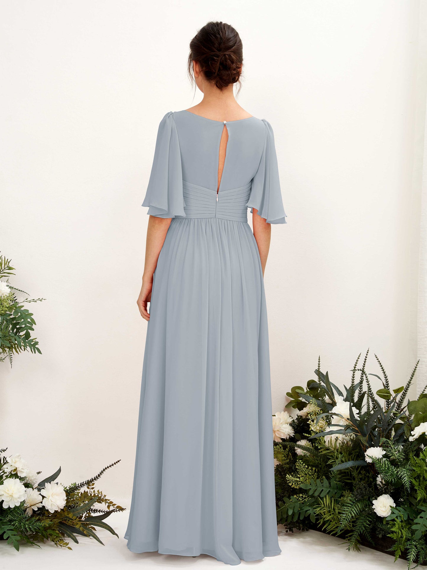 Odette Dusty Blue-Upgrade Maxi Dress