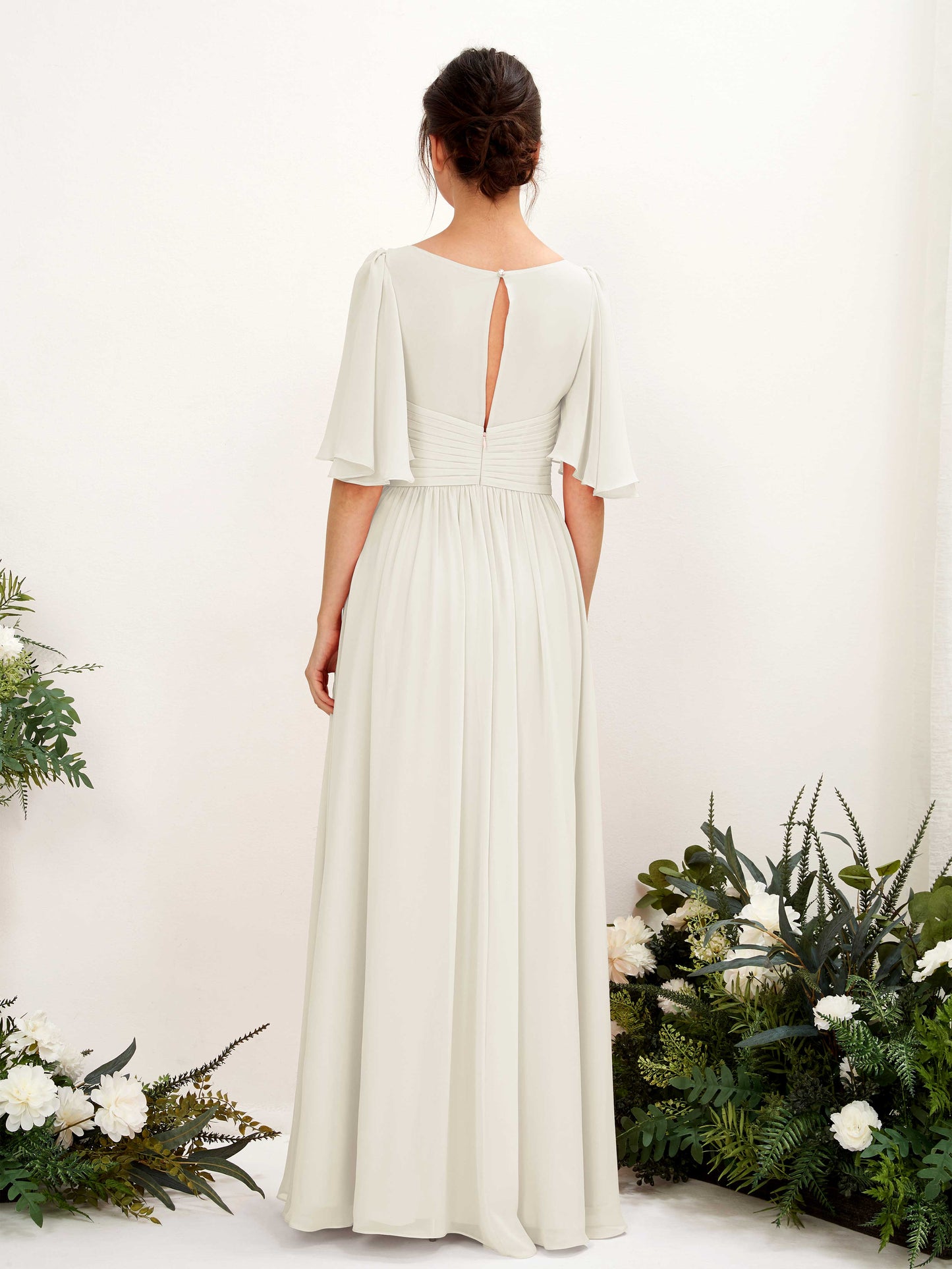 Odette Ivory Maxi Dress