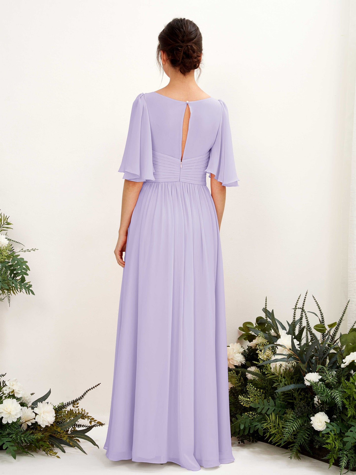 Odette Lilac Maxi Dress