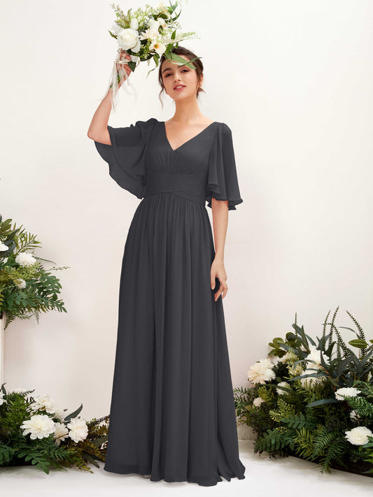 Odette Pewter Maxi Dress