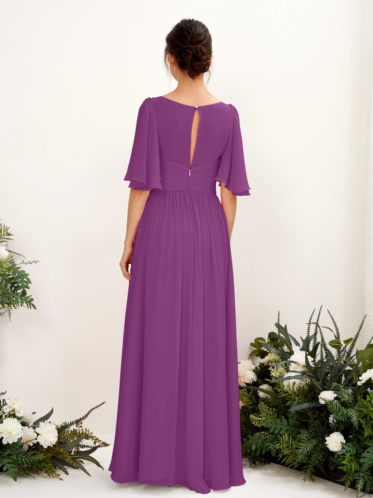 Odette Purple Maxi Dress