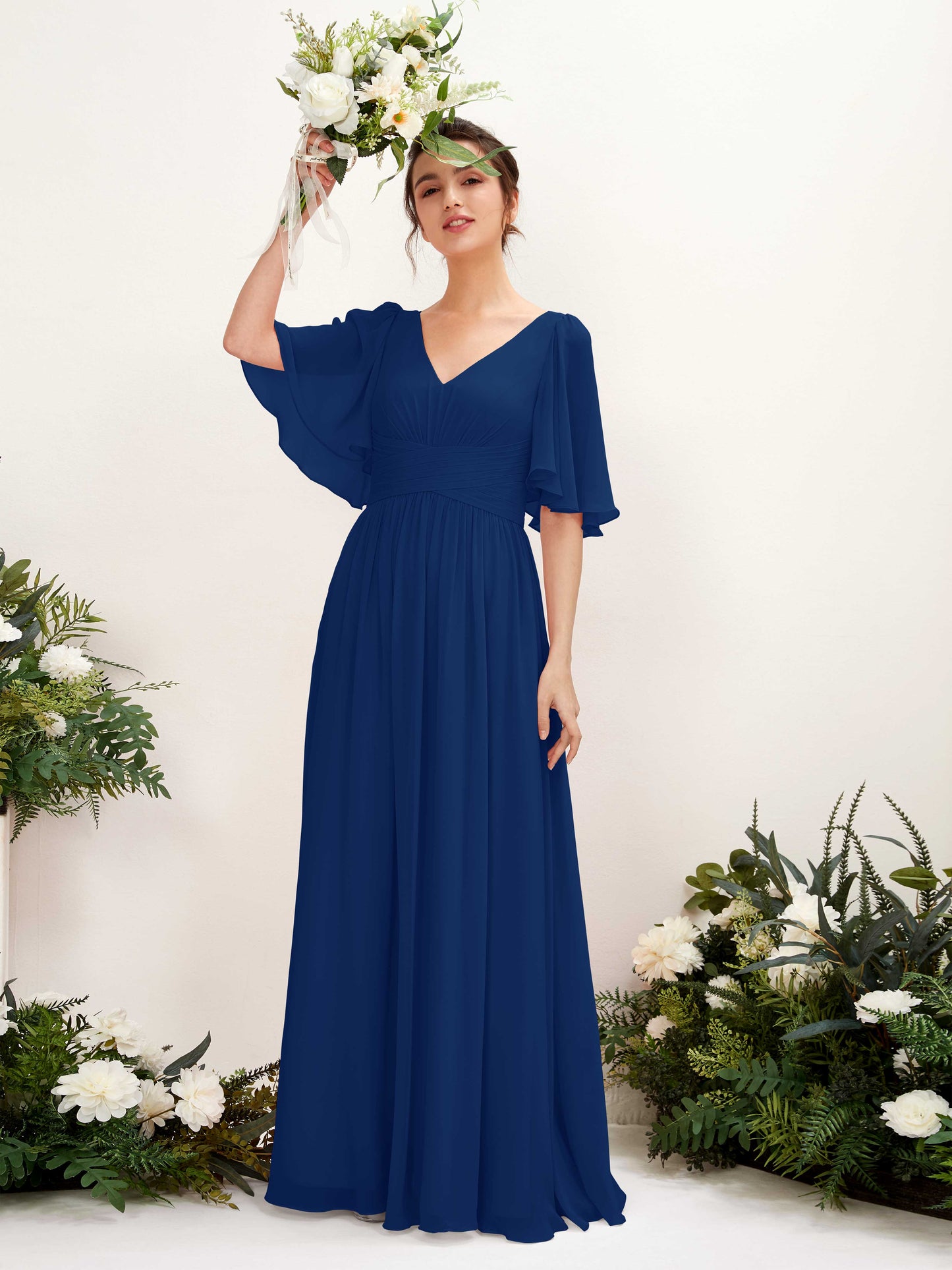 Odette Royal Blue Maxi Dress